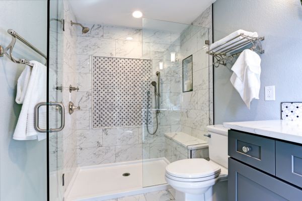 Shower Base Installation in Hendersonville